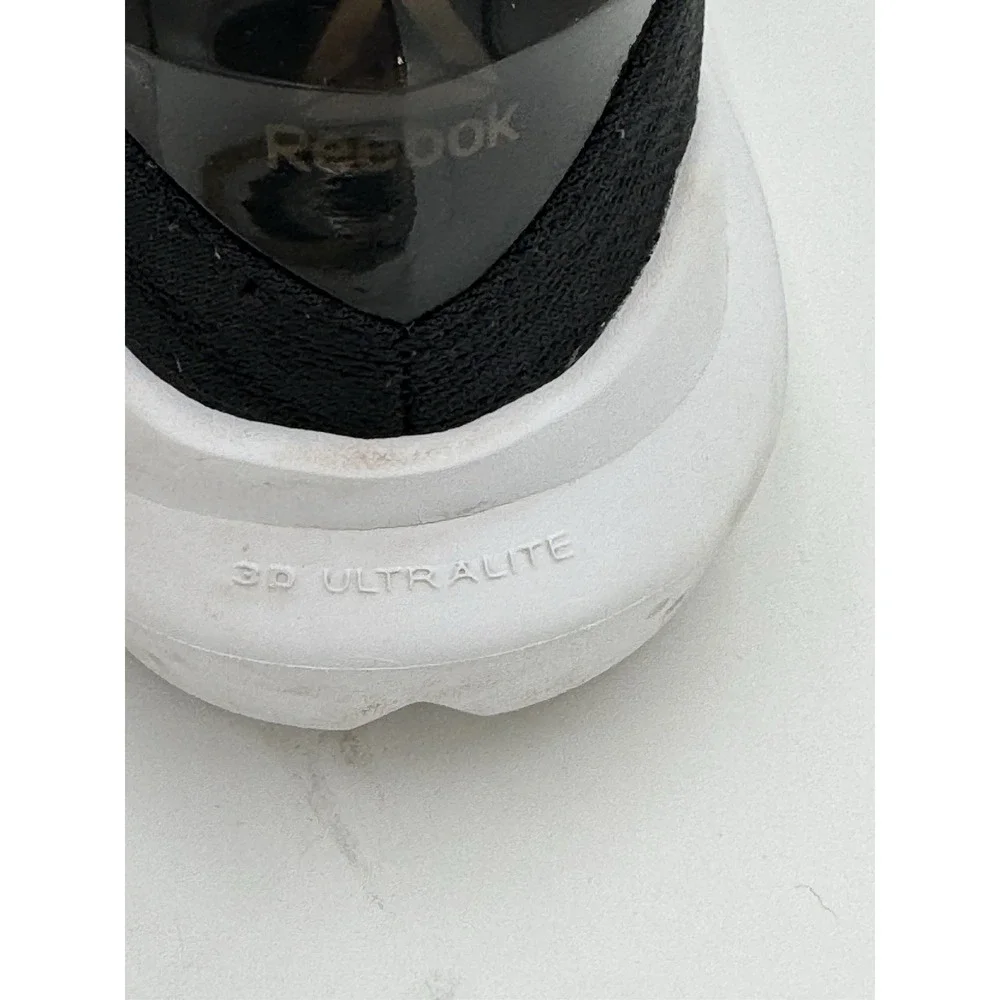 Reebok Men's Split Fuel Sneaker DV5447 Black/True Grey/White Size 13M ulra lite